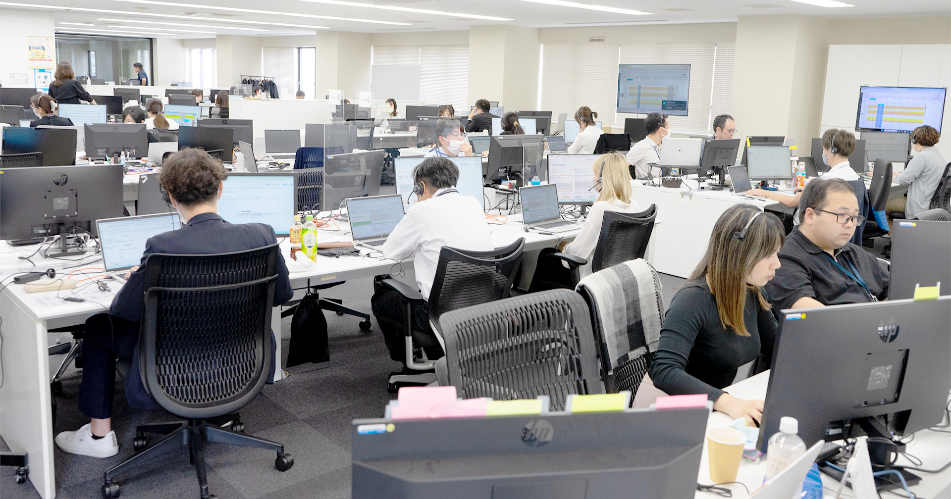 Modern office workspace